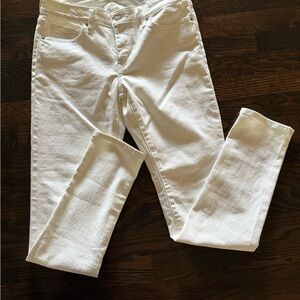 Levi 711 Skinny Women's White Jeans